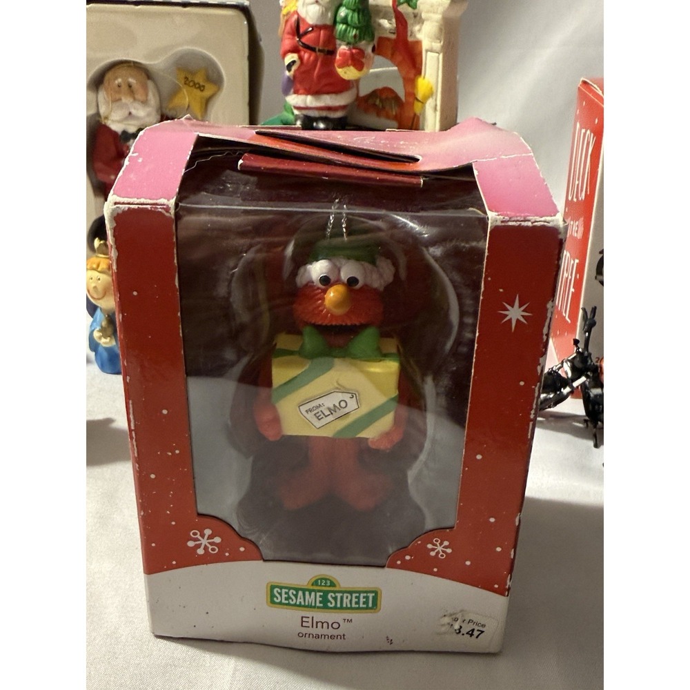 Lot of 12 Mixed Christmas Ornaments Decor Hallmark Disney Peanuts Midwest - Picture 9 of 14